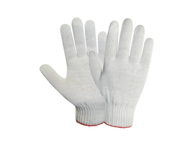 Купить перчатки х/б трикотажные 10класс (белые) РБ (34гр) (2458)