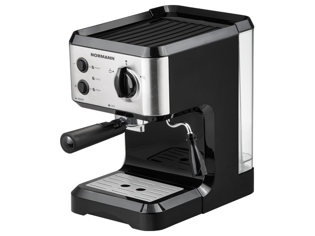 Купить кофеварка ACM-425 NORMANN (эспрессо; 15 бар; 1,1 кВт; 1,2 л; капучинатор)