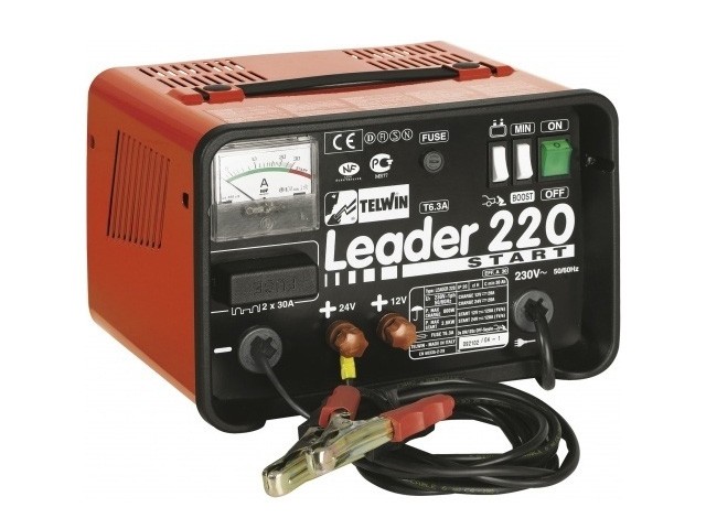 Купить пуско-зарядное устройство TELWIN LEADER 220 START (12В/24В) (807539)