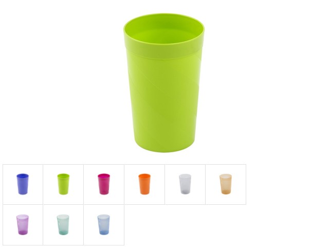 Купить стакан 250 мл, DRINA (цвета в ассортименте) (10211)