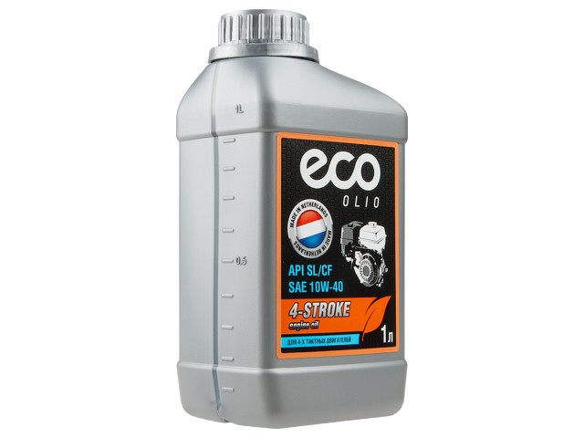Купить масло моторное 4-х тактное полусинтетическое SAE 10W-40 ECO 1 л (API SL/CF, всесезонное) (OM4-31)