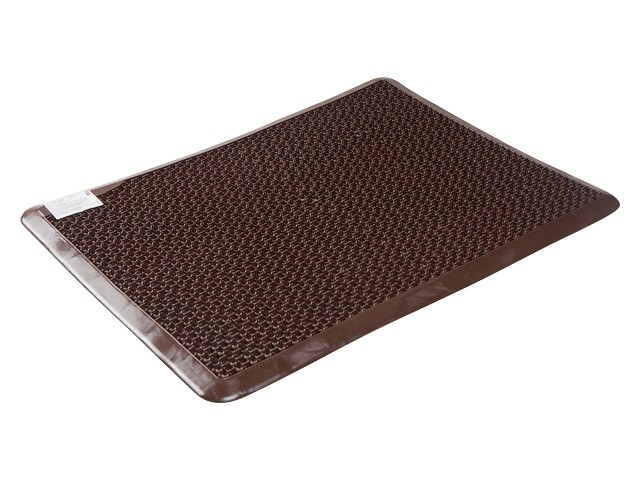 Купить коврик для прихожей Степ, шоколадный, BEROSSI (Изделие из пластмассы. Размер 560 х 430 х 10 мм) (АС15645000)