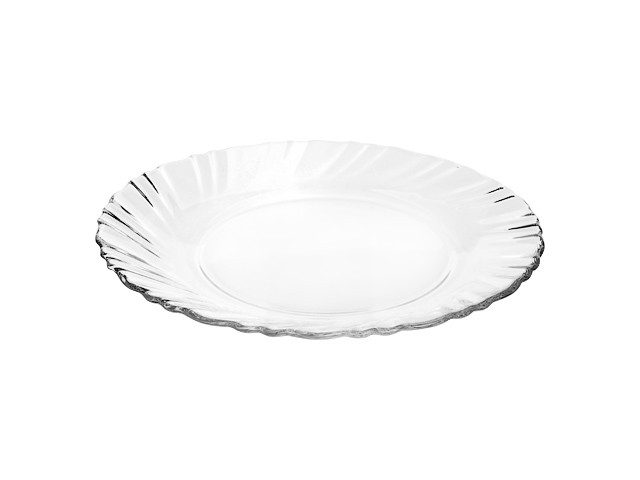 Купить тарелка обеденная стеклянная, 250 мм, круглая, Каспиан (Caspian), NORITAZEH (221013T)