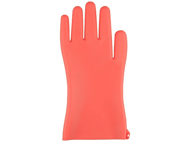Купить перчатка универсальная силиконовая 30,8 х 15, красная, PERFECTO LINEA (Супер цена! Прочная, термостойкая, легко моется.) (21-901015)