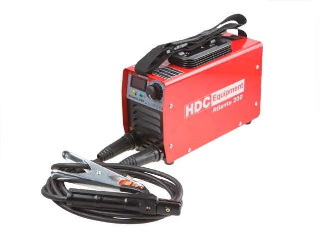 Купить инвертор сварочный HDC Atlanta 200 (140-240В; 10-200 А; 87В; электроды диам. 1.6-5.0 мм; вес 6.1 кг) (HD-ATL200-E4)