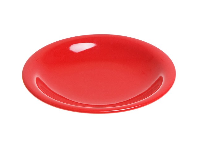 Купить тарелка глубокая керамическая, 221 мм, круглая, серия Самсун, красная, PERFECTO LINEA (Супер цена!) (17-225506)