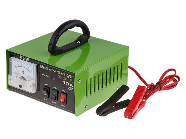 Купить зарядное устройство DGM DBC-150 (6 В / 12 В; 10 А; 5 - 150 А*ч)