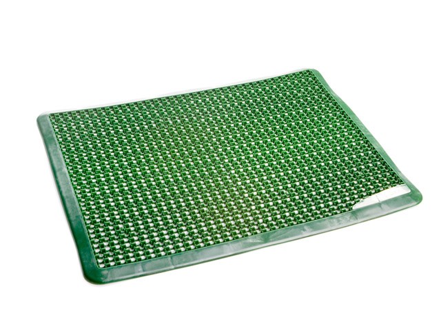 Купить коврик для прихожей Степ, зелёный, BEROSSI (Изделие из пластмассы. Размер 560 х 430 х 10 мм) (АС15613000)