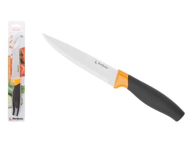 Купить нож кухонный для овощей 12см, серия Handy (Хенди), PERFECTO LINEA (Размер лезвия: 12,2х2,2 см, длина изделия общая 23,5 см) (21-243001)