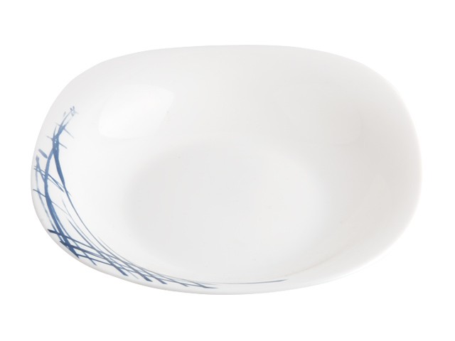 Купить тарелка глубокая стеклокерамическая, 225 мм, квадратная, серия BELLADONNA (Красотка), DIVA LA OPALA (Quadra Collection) (14-122532)