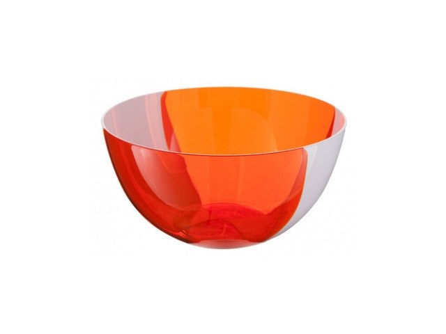 Купить салатник двухцветный Dolce 1,4 л, апельсин, BEROSSI (Изделие из пластмассы. Литраж 1.4 литра. Размер 185 х 93 мм) (ИК21250000)