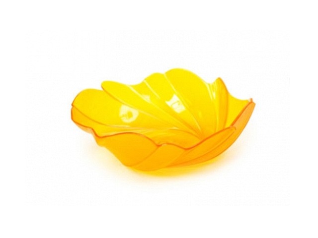 Купить фруктовница Akri (Акри) 0,4 л, оранжевый полупрозрачный, BEROSSI (Изделие из пластмассы. Литраж 0.4 литра) (ИК12718000)