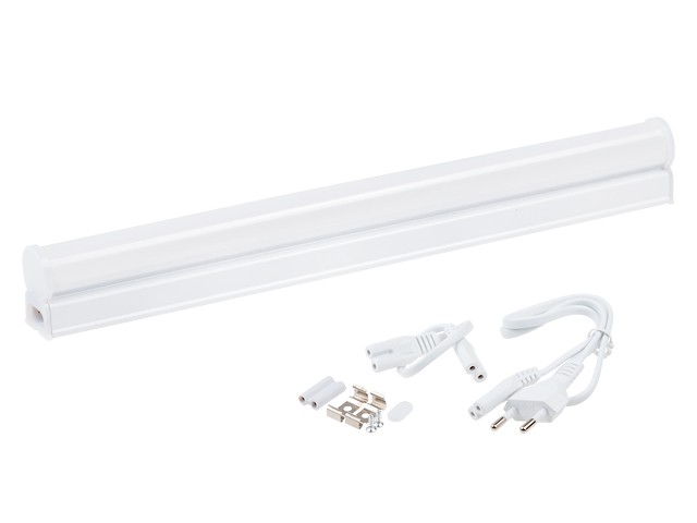 Купить светильник светодиодный накладной (линейный) T5 8 Вт 4000К L-600мм IP40 ЮПИТЕР (650Лм, нейтральный белый свет) (JP1204)