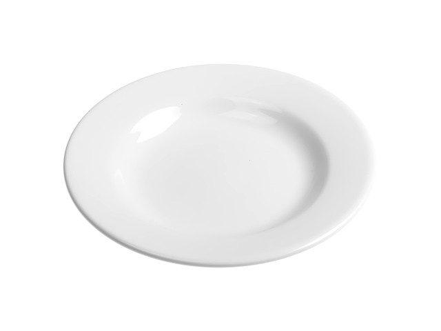 Купить тарелка глубокая керамическая, 211 мм, круглая, серия Лапсеки, белая, PERFECTO LINEA (Супер цена!) (17-121004)