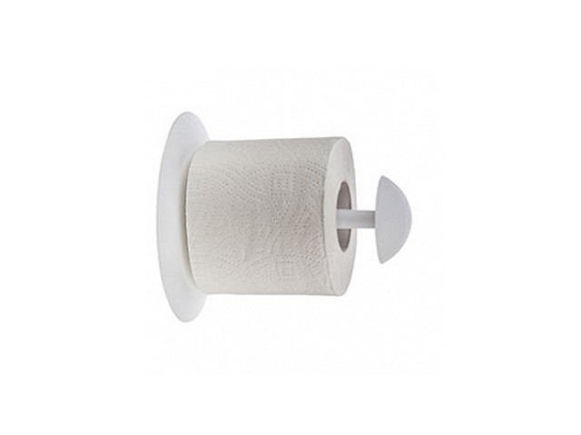 Купить держатель для туалетной бумаги "Aqua", снежно-белый, BEROSSI (Изделие из пластмассы. Размер 151 х 150 мм) (АС22801000)