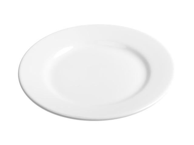 Купить тарелка обеденная керамическая, 241 мм, круглая, серия Лапсеки, белая, PERFECTO LINEA (Супер цена!) (16-124004)