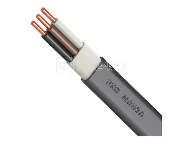 Купить кабель ВВГ-Пнг(A)-LS 3х2,5 (бухта 100м) Ч ок (Монэл) (560808) (ЭС)