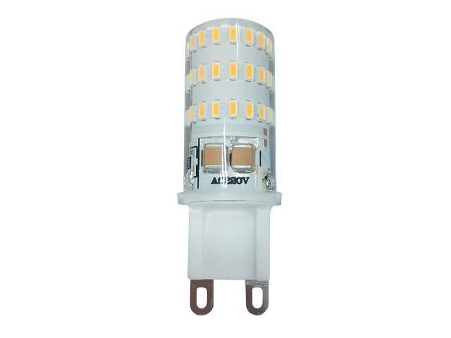 Купить лампа светодиодная PLED G9 5 Вт 230В 2700К JAZZWAY (25 Вт аналог лампы накал., 320Лм.) (1032102B)