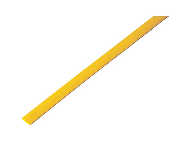 Купить термоусадочная трубка 5,0 / 2,5 мм, желтая (упак. 50 шт. по 1 м) REXANT (20-5002)