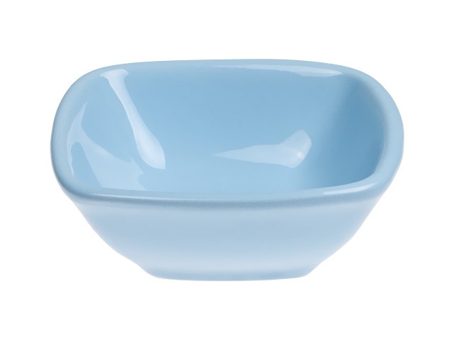Купить салатник керамический, 120 мм, квадратный, серия Анкара, голубой, PERFECTO LINEA (Супер цена!) (18-814405)