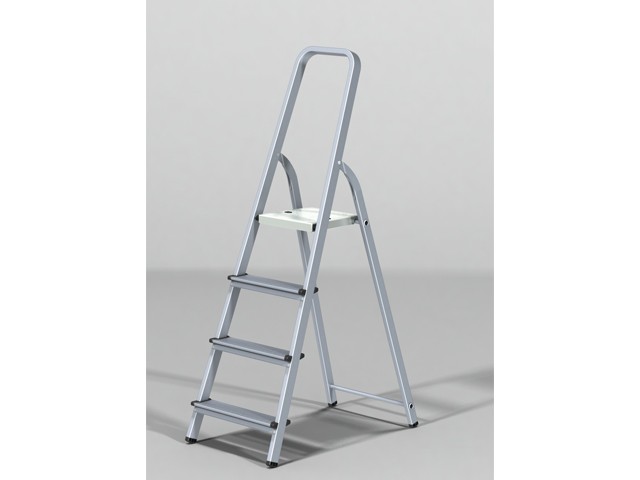 Купить лестница-стремянка алюм. 81 см 4 ступ. 3,1кг PRO STARTUL (ST9940-04)