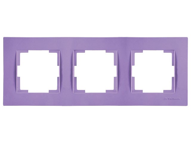 Купить рамка 3-ая горизонтальная пурпурная, RITA, MUTLUSAN (2220 800 1325)