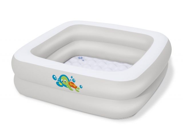 Купить надувной детский бассейн Scrub-a-Dub Babu Tub, 86x86х25 см, BESTWAY (от 0 до 3 лет) (51116)