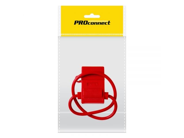 Купить дeржатель предохранителя, тип вилочный, красный PROconnect (16-0421-4-9) (PROCONNECT)