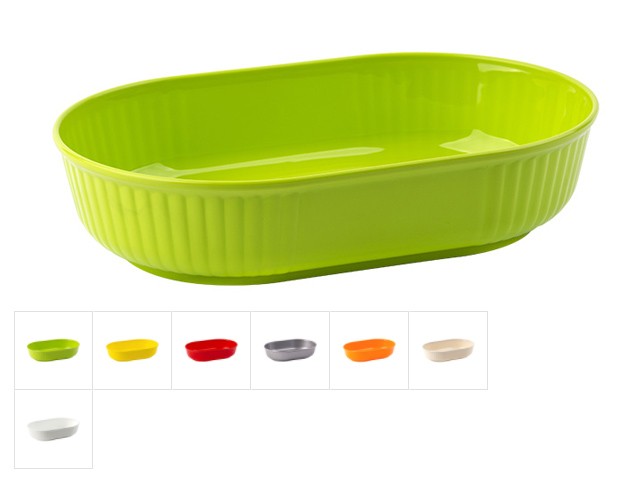 Купить салатник овальный 1,3 л, DRINA (цвета в ассортименте) (10305)