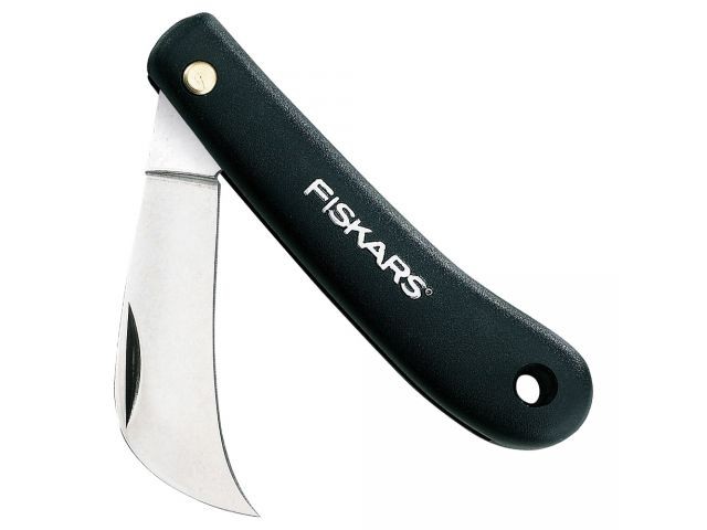 Купить нож садовый изогнутый для прививок FISKARS (1001623)