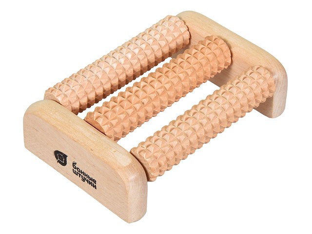 Купить массажер деревянный для ног, 14х9х4 см, "Банные штучки" (40160) (БАННЫЕ ШТУЧКИ)