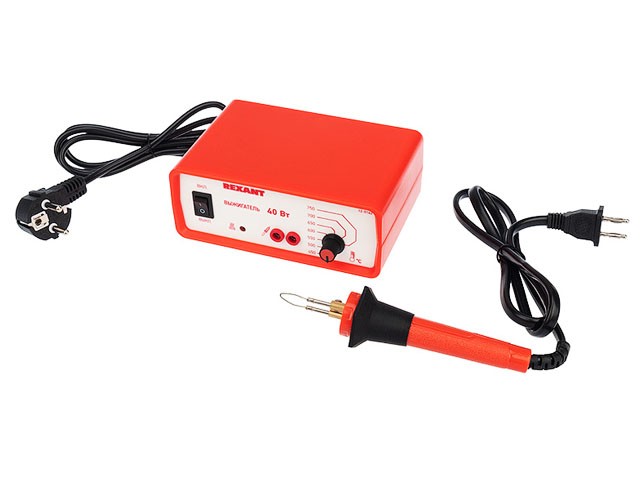 Купить выжигатель (прибор для выжигания) с функцией термоконтроля, 230 В/40 Вт (ZD-8905) REXANT (12-0142)