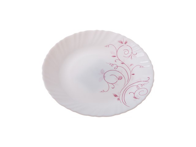 Купить тарелка десертная стеклокерамическая, 190 мм, круглая, серия Пурпурное сияние, DIVA LA OPALA (Collection Classique) (13-119022)