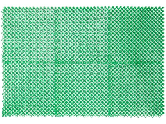 Купить коврик придверный, 43х64 см, "Травка", зелёный, PERFECTO LINEA (22-436401)