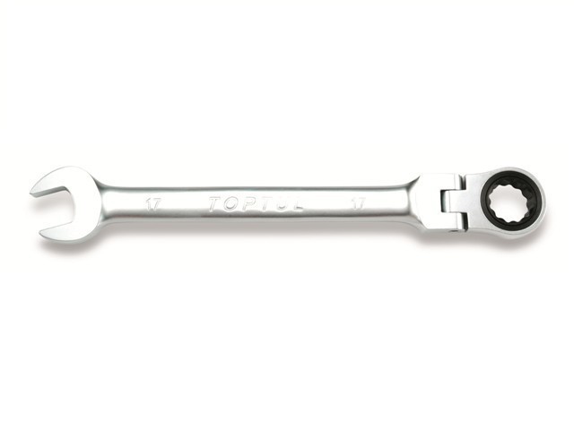 Купить ключ комбинированный  8мм с поворотной трещоткой TOPTUL (AOAD0808)