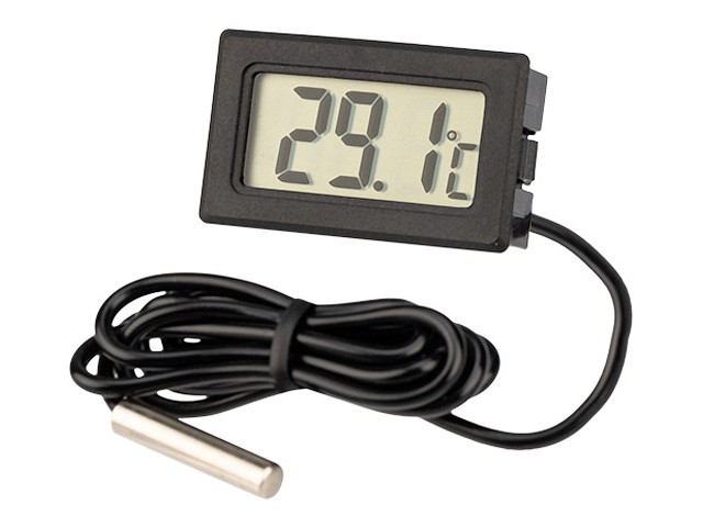 Купить термометр электронный REXANT с дистанционным датчиком измерения температуры (70-0501)
