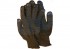 Купить перчатки х/б с ПВХ "Точка" 10класс (черные) (403ч) (Континент-Сити)