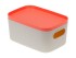 Купить ящик для хранения с крышкой ИНФИНИТИ 14х7х9,5 см (коралловый) (М2344) (IDEA)
