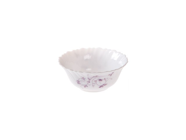 Купить салатник стеклокерамический, 125 мм, круглый, серия Пурпурное сияние, DIVA LA OPALA (15-112522) (Collection Classique)