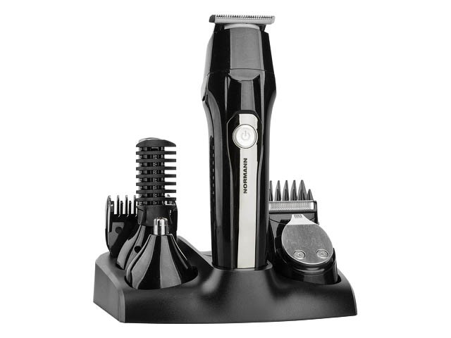 Купить машинка для стрижки волос многофункциональная NORMANN AHС-560 (5-в-1; Li-ion аккум. 90 мин; USB-шнур) (AHC-560)