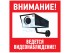 Купить наклейка информационный знак "Внимание, ведётся видеонаблюдение" 200*200 мм Rexant (56-0024) (REXANT)
