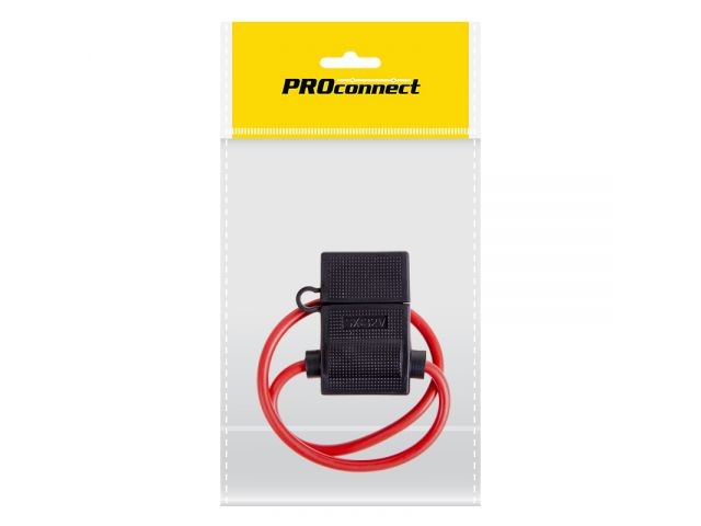 Купить дeржатель предохранителя, тип вилочный, черный PROconnect (16-0421-9) (PROCONNECT)