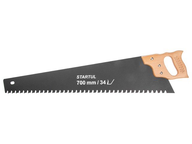 Купить ножовка по газобетону 700мм 34 зуба с напайками STARTUL MASTER (ST4084-34) (по пенобетону)