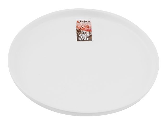 Купить тарелка десертная керамическая, 20.5 см, серия ASIAN, белая, PERFECTO LINEA (17-112024)
