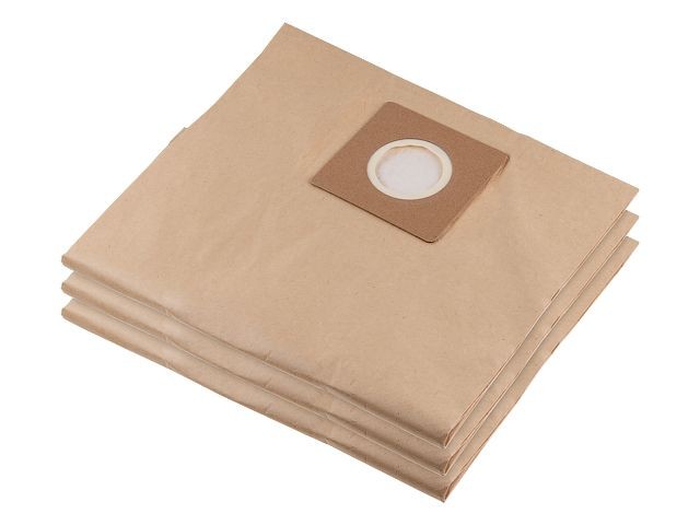 Купить мешок для пылесоса бумажный 30 л. WORTEX VC3016WS (3шт.) (30л, бумажный) (0319220)