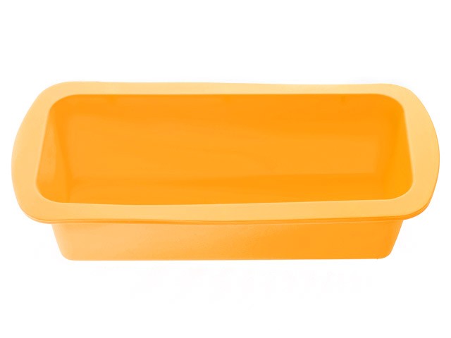 Купить форма для выпечки, силиконовая, прямоугольная, 27 х 13.5 х 6 см, оранжевая, PERFECTO LINEA (20-000214)