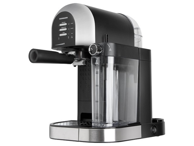 Купить кофеварка ACM-526 NORMANN (эспрессо; 15 бар; 1,4 кВт; 1,0 л; автом.капучинатор)