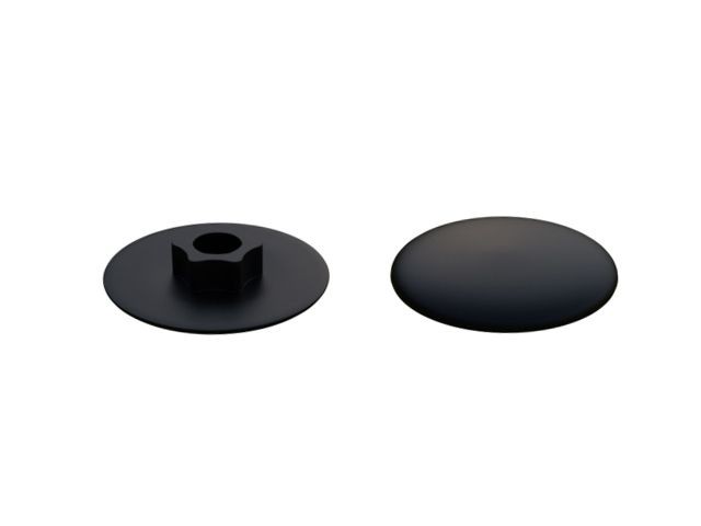 Купить заглушка для конфирмата, декоративная черная (1000 шт в пакете) STARFIX (SM-49889-1000)