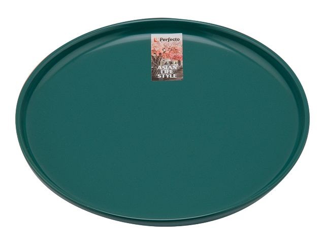Купить тарелка десертная керамическая, 20.5 см, серия ASIAN, зеленая, PERFECTO LINEA (17-132024)