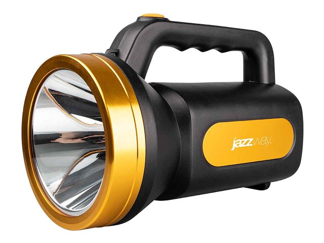 Купить фонарь светодиодный Accu7-L10W-bk (черн.) аккумуляторный JAZZWAY (5030701)